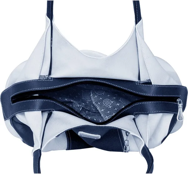 Women_Blue,_White_Handbag_For_Women