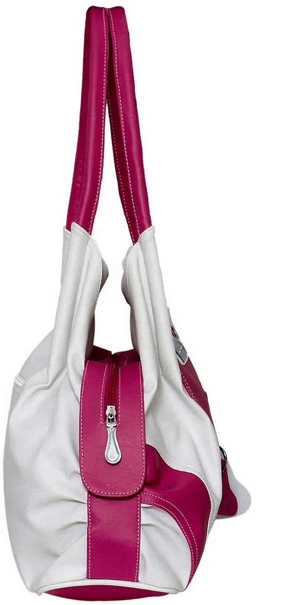 Women_White,_Pink_Handbag_For_Women