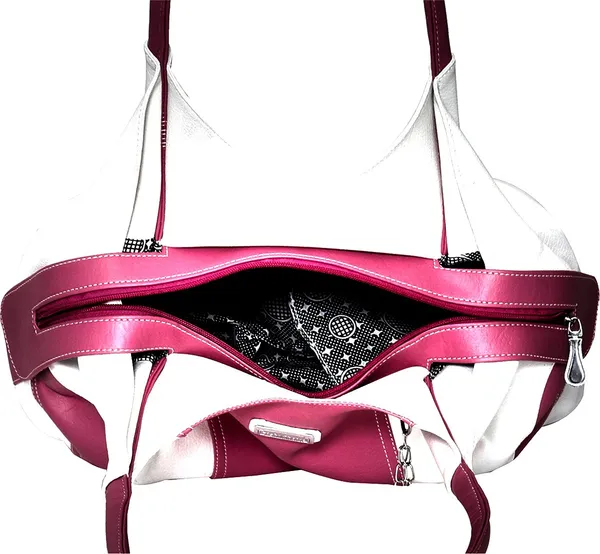 Women_White,_Pink_Handbag_For_Women