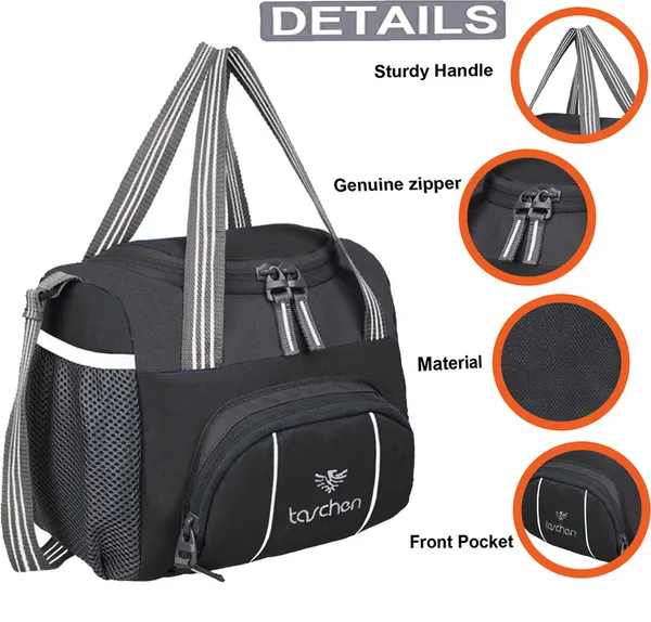 (Black_3013)_All_Age_Lunch_Bags_Branded_Trendy_Premium_Quality_Carry_On_School_Office_&_Picnic_)_Waterproof_Lunch_Bag_(Black,_Grey,_5_L)