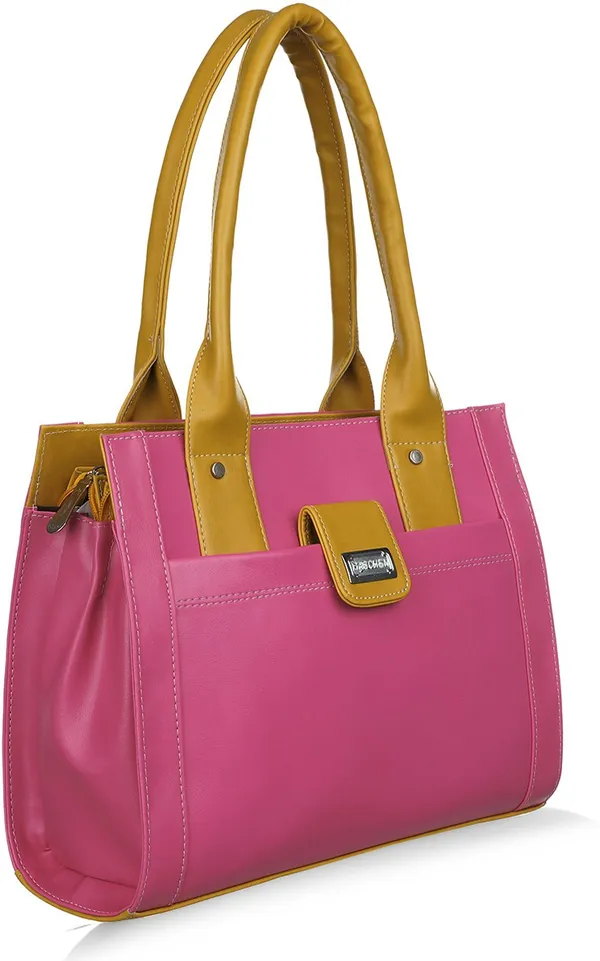 Women_Yellow,_Pink_Shoulder_Bag_For_Women
