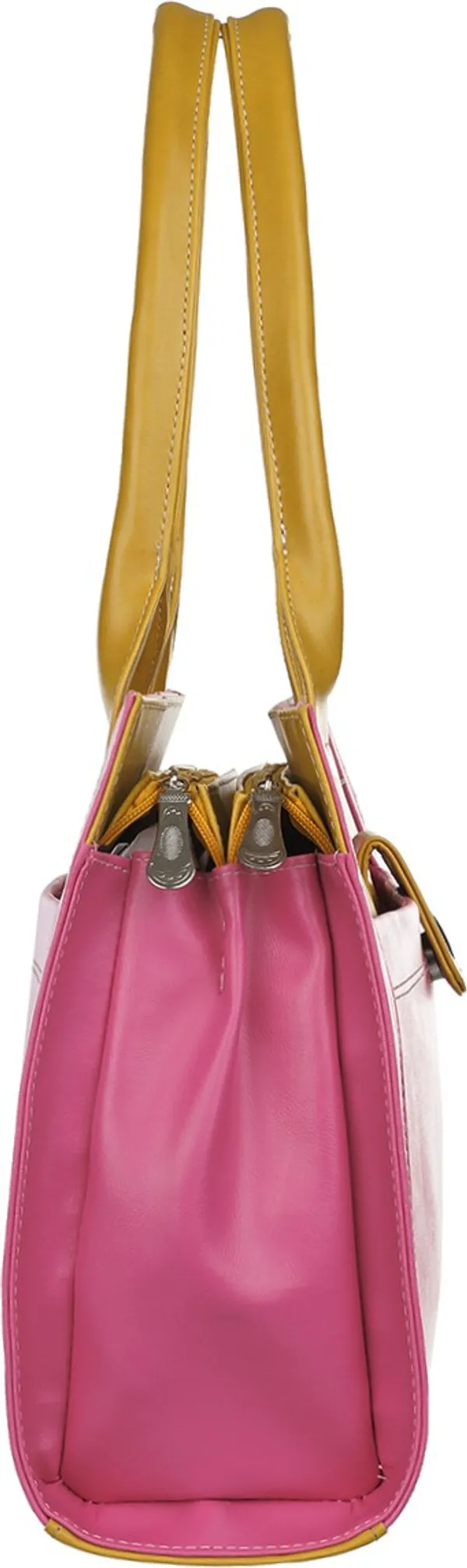 Women_Yellow,_Pink_Shoulder_Bag_For_Women