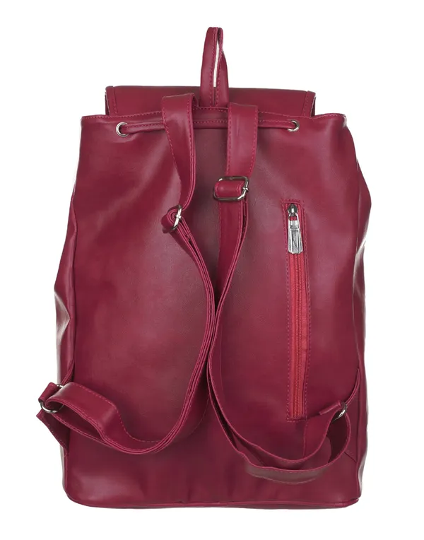 Artificial_Leather_Casual_Purse_Fashion_School_Leather_Backpack_Shoulder_Bag_Mini_Backpack_For_Women_&_Girls_(D_Pink)_20_L_Backpack_(Pink)