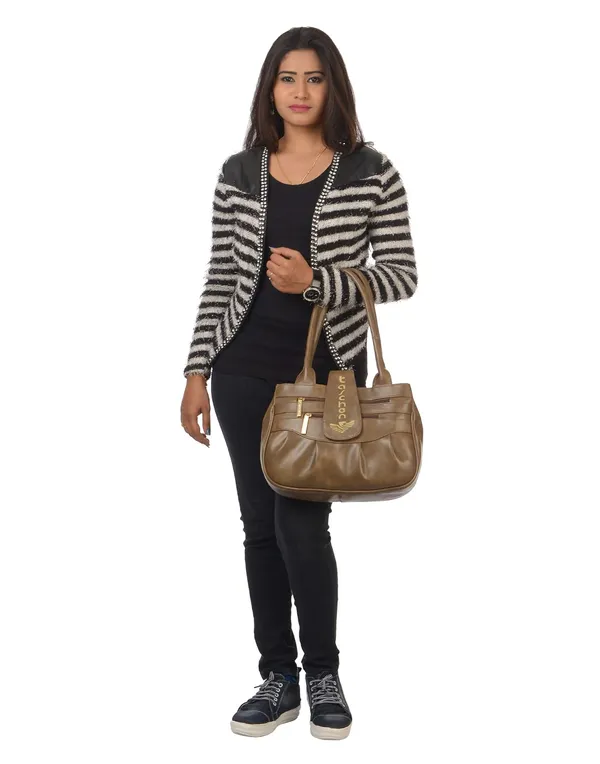 Women_Brown,_Khaki_Shoulder_Bag_For_Women
