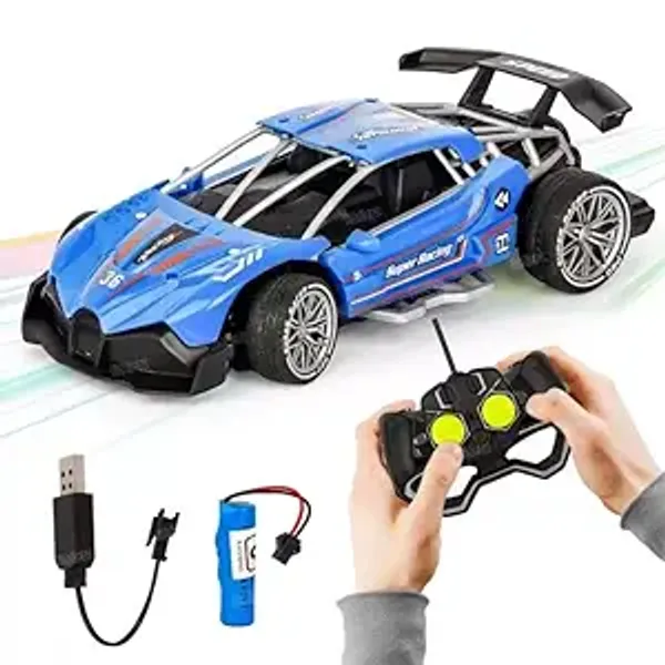 The Toys hub Remote Control Car RC Car with Lights High Speed Remote Control Vehicle Racing Car Toy 2.4G RC Cars with Light Gift for Children s Toys Multi Price in India