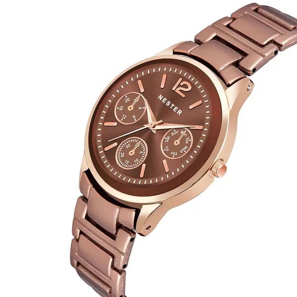 Metal_Chain_Analog_Watch_With__Attractive_Dial_|_Premium_Watches_for_Her
