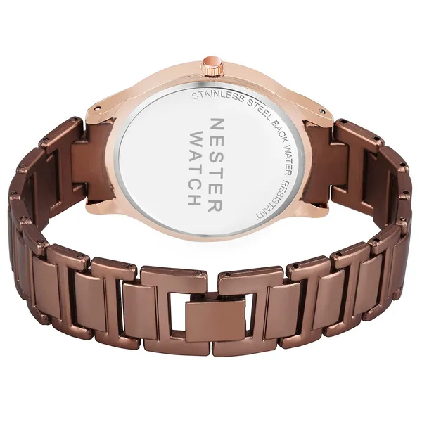 Metal_Chain_Analog_Watch_With__Attractive_Dial_|_Premium_Watches_for_Her