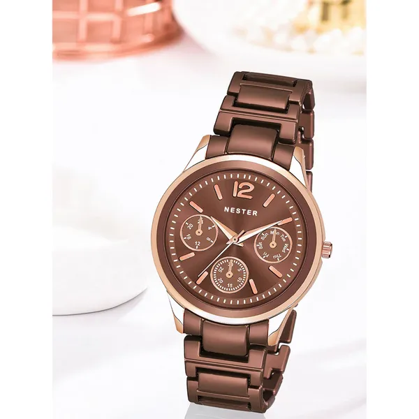 Metal_Chain_Analog_Watch_With__Attractive_Dial_|_Premium_Watches_for_Her