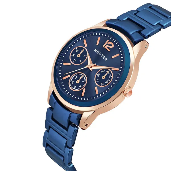 Metal_Chain_Analog_Watch_With__Attractive_Dial_|_Premium_Watches_for_Her