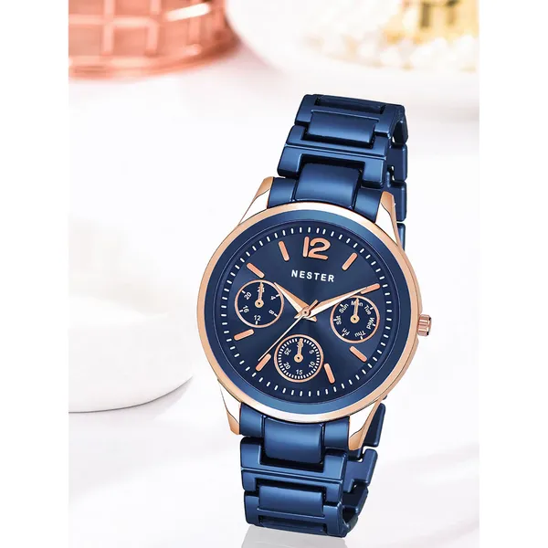 Metal_Chain_Analog_Watch_With__Attractive_Dial_|_Premium_Watches_for_Her