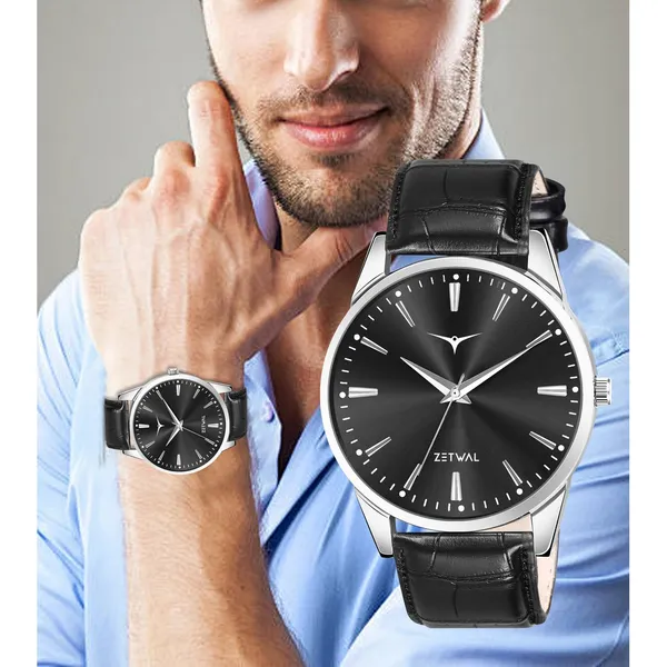 Plated_Studded_Dial_With_Leather_Strap_Quartz_Analog_Watch_for_Men