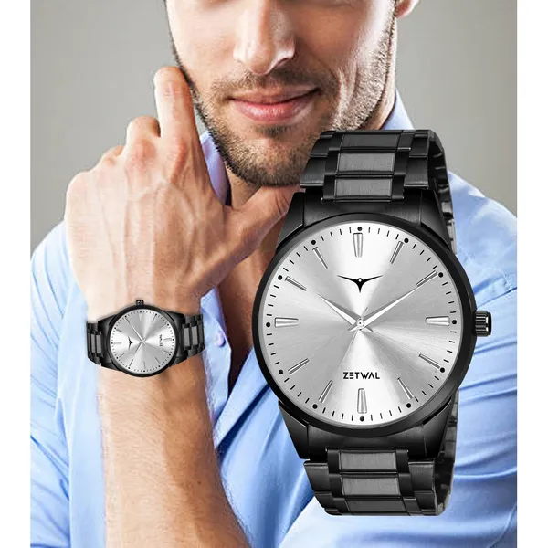 Plated_Stainless_Steel_Chain_Quartz_Men_Watch