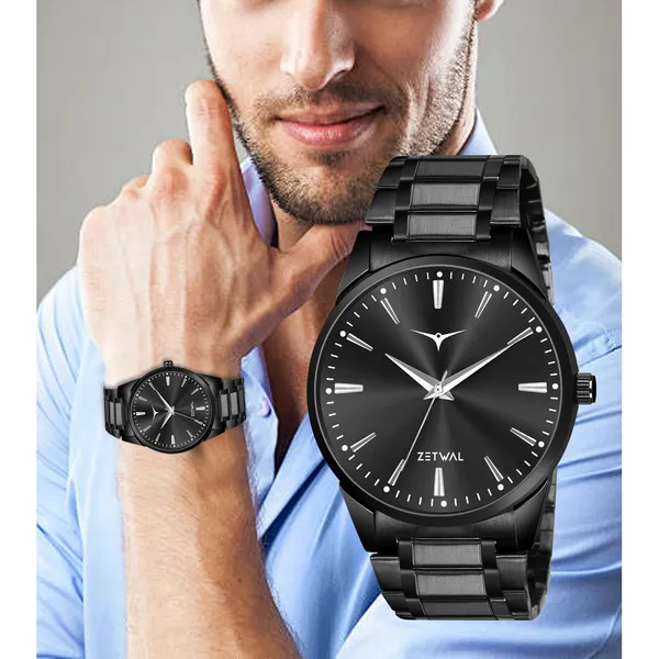 Plated_Stainless_Steel_Chain_Quartz_Men_Watch