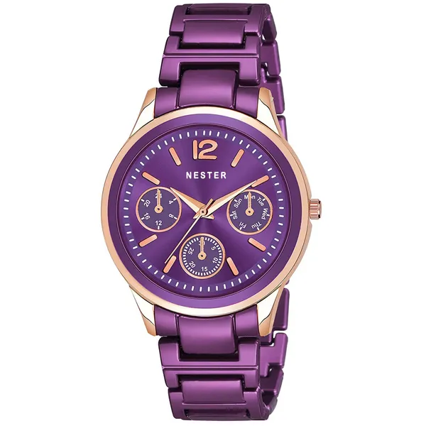 Metal_Chain_Analog_Watch_With__Attractive_Dial_|_Premium_Watches_for_Her