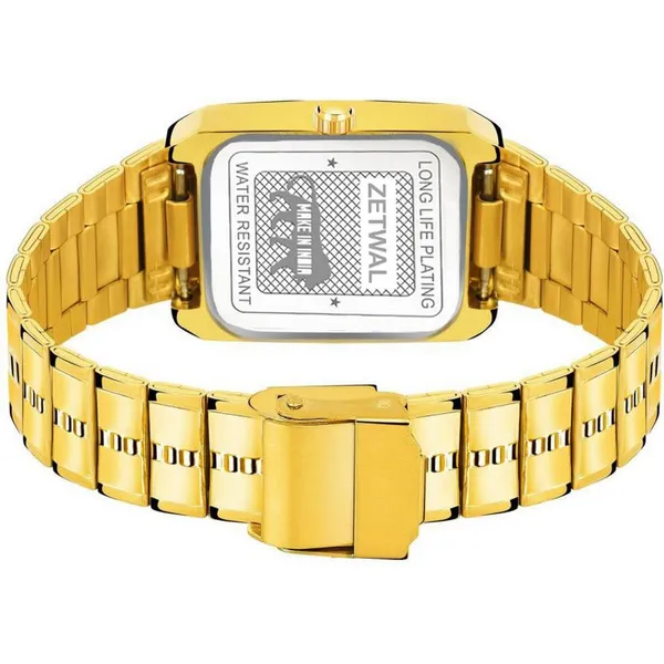 Quartz_Analog_Watch_|_Gold_Plated_Day_And_Date_Functioning_For_Men