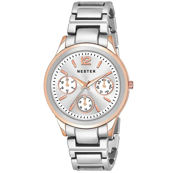 Metal_Chain_Analog_Watch_With__Attractive_Dial_|_Premium_Watches_for_Her