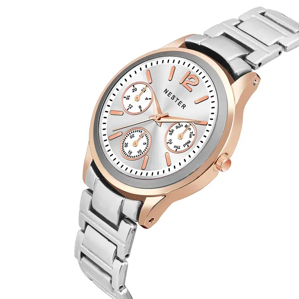 Metal_Chain_Analog_Watch_With__Attractive_Dial_|_Premium_Watches_for_Her