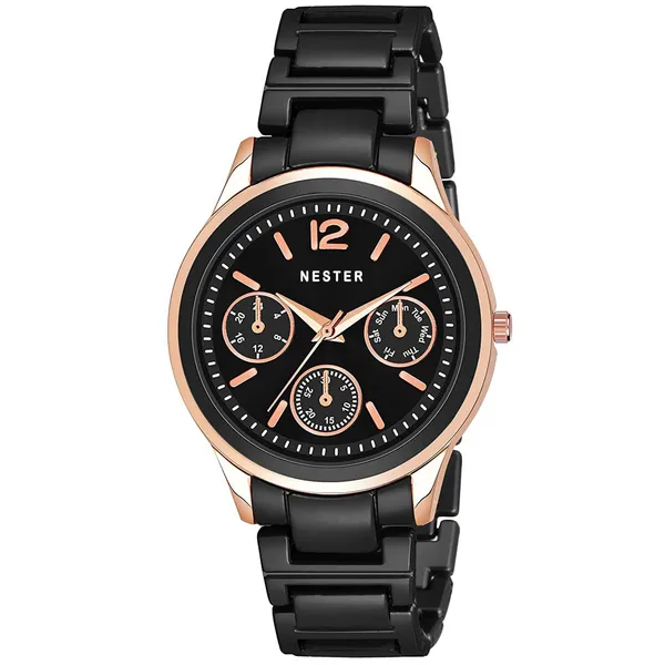 Metal_Chain_Analog_Watch_With__Attractive_Dial_|_Premium_Watches_for_Her