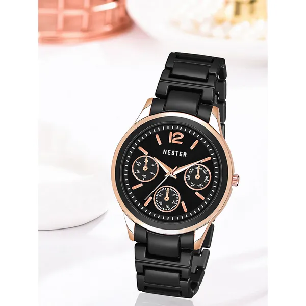 Metal_Chain_Analog_Watch_With__Attractive_Dial_|_Premium_Watches_for_Her