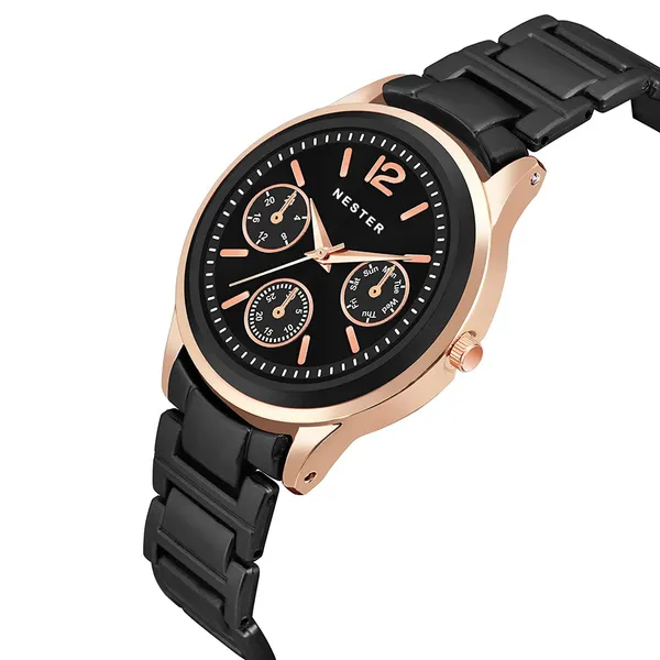Metal_Chain_Analog_Watch_With__Attractive_Dial_|_Premium_Watches_for_Her