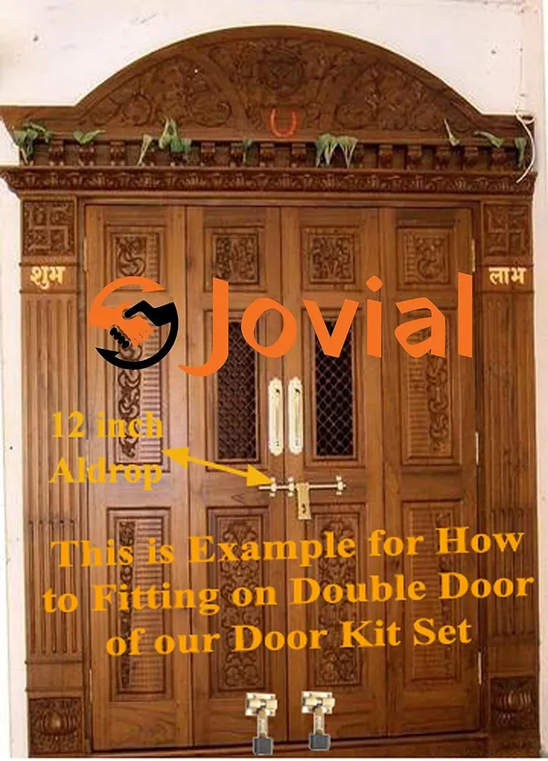 Double_Door_-_1017-_Door_Fittings_Accessories_Kit_Set_(12"-1_Aldrop,_10"-1_Latch,_4_Handles,_2_Tower_Bolt_and_2_Door_Stopper,_Finish_:_Antique_Brass)