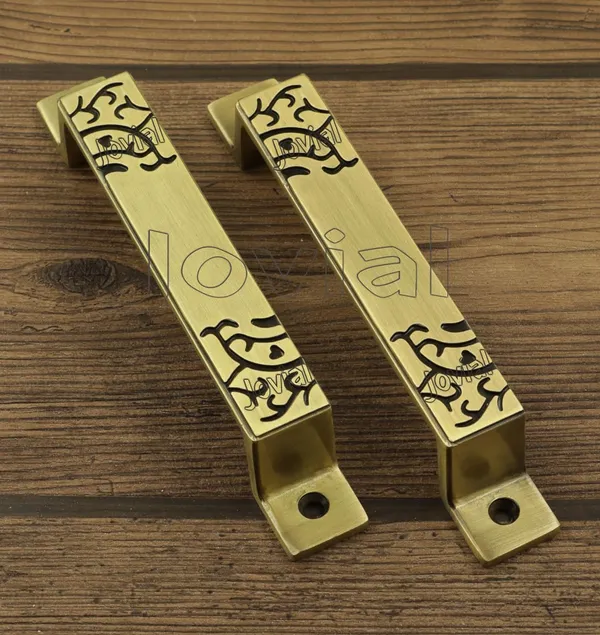 Main_Door_-_128_-_Handle/Door_Handle/Pull_Handle/Handle_Set_(7_Inch,_Finish:_Antique_Brass,_Material_:_Zink_Alloy,_2_Pcs_Set)