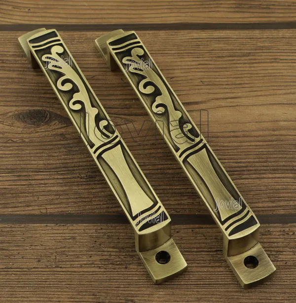 Main_Door_-_135_-_Handle/Door_Handle/Pull_Handle/Handle_Set_(7_Inch,_Finish:_Antique_Brass,_Material_:_Zink_Alloy,_2_Pcs_Set)