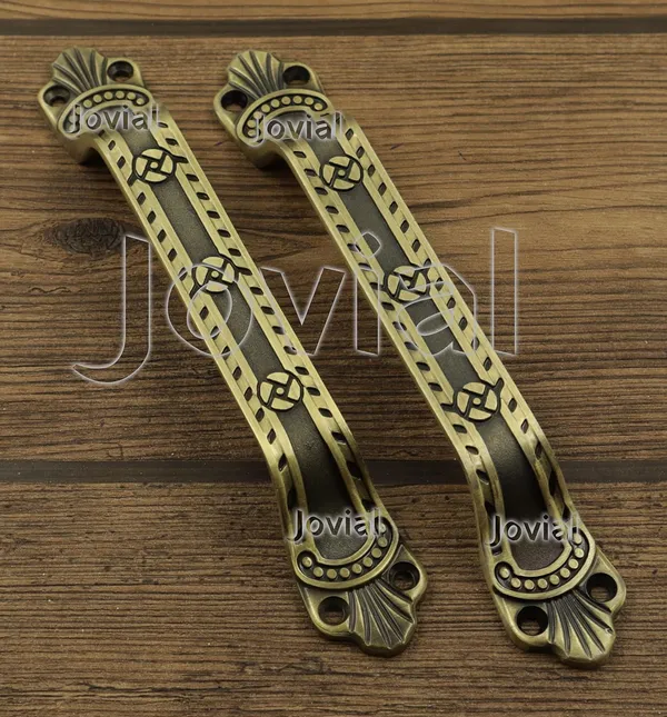 Main_Door_-_136_-_Handle/Door_Handle/Pull_Handle/Handle_Set_(7_Inch,_Finish:_Antique_Brass,_Material_:_Zink_Alloy,_2_Pcs_Set)