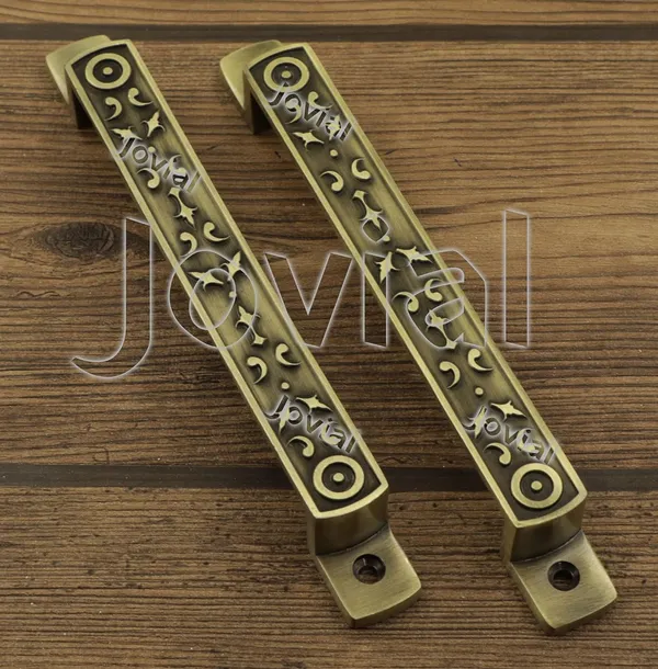 Main_Door_-_141_-_Handle/Door_Handle/Pull_Handle/Handle_Set_(7_Inch,_Finish:_Antique_Brass,_Material_:_Zink_Alloy,_2_Pcs_Set)