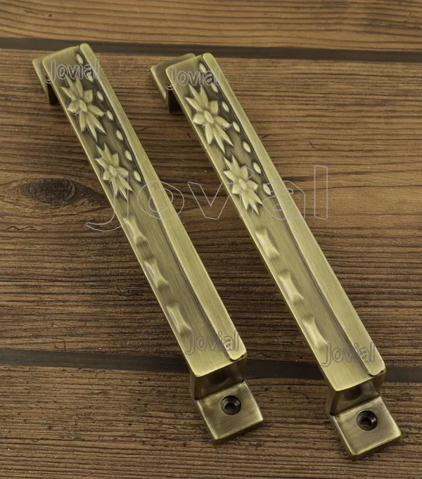 Main_Door_-_142_-_Handle/Door_Handle/Pull_Handle/Handle_Set_(7_Inch,_Finish:_Antique_Brass,_Material_:_Zink_Alloy,_2_Pcs_Set)