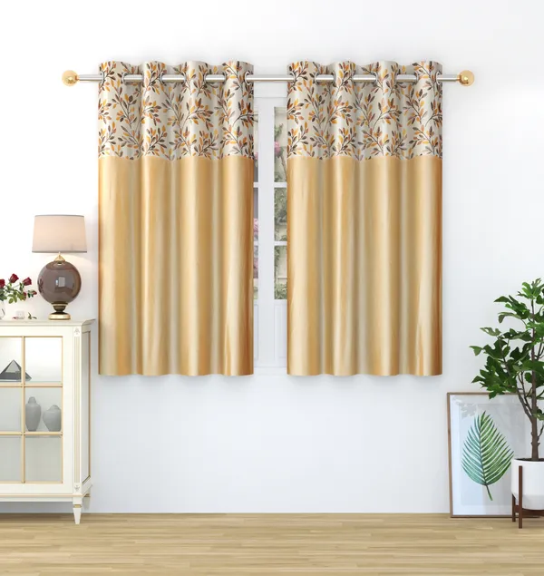 Beige_Designer_Fern_Pack_of_2_Polyester_Curtain_for_Window,_Door,_Long_Door