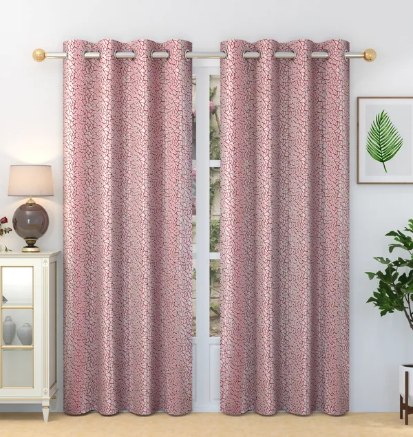 Pack_Of_2_Maroon_Polyester_Curtains_For_Long_Door/Door/Window