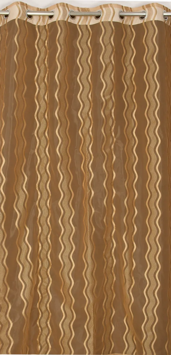 Pack_Of_2_Dark_Beige_Polyester_Curtains_For_Long_Door/Door/Window
