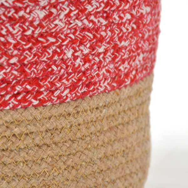 Red_Braided_Cotton_Baskets_|_Storage_Bins_Organizer_|_Laundry,_Toys_&_Planter_Basket-_Set_of_2_(8,_6_Inch)_-_Red