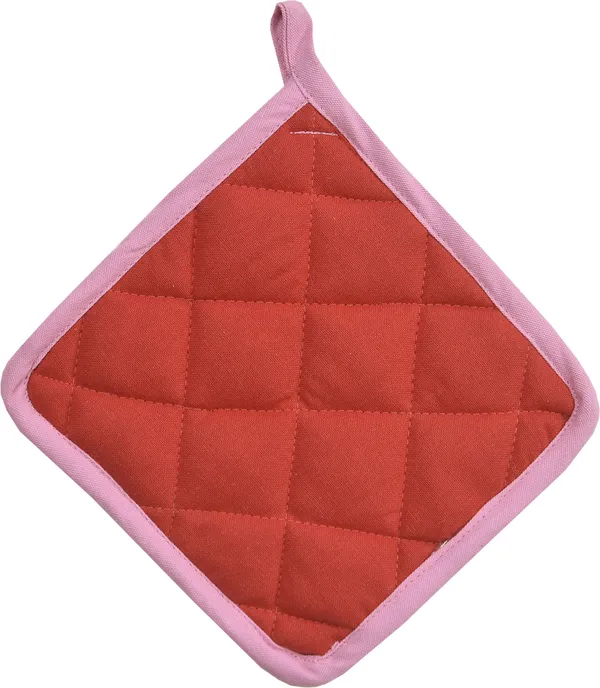 Pink_Premium_Cotton_3_Pc_Kitchen_Linen_Set_-_(Apron,_Glove,_Pot_Holder)_-_Pink,_Red