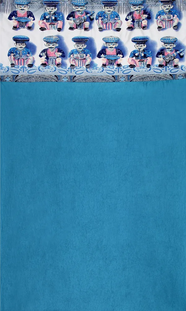 Pack_Of_2_Aqua_Blue_Polyester_Curtains_For_Long_Door/Door/Window