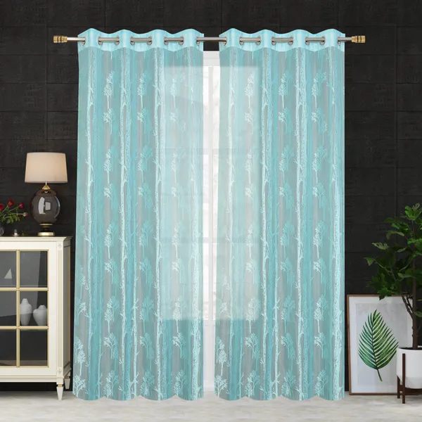 Pack_Of_2_Aqua_Blue_Polyester_Curtains_For_Long_Door/Door/Window
