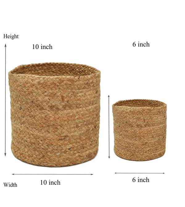 Beige_Braided_Jute_Baskets_|_Storage_Bins_Organizer_|_Laundry,_Toys_&_Planter_Basket-_Set_of_2_(10,_6_Inch)