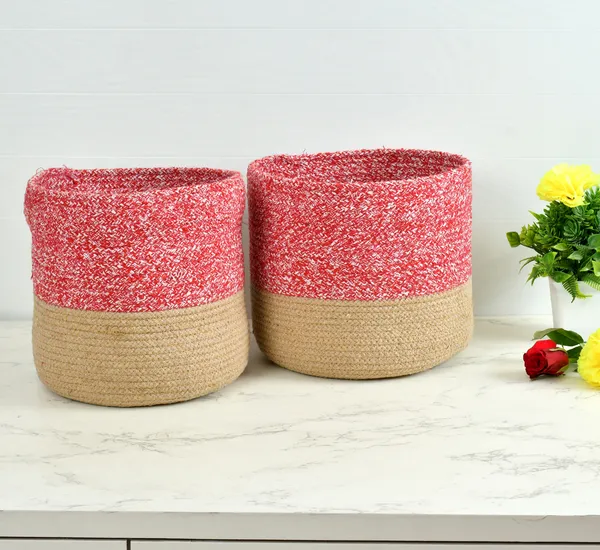 Red_Braided_Cotton_Baskets_|_Storage_Bins_Organizer_|_Laundry,_Toys_&_Planter_Basket-_Set_of_2_(10_Inch)_-_Red