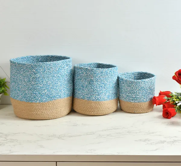 Blue_Braided_Cotton_Baskets_|_Storage_Bins_Organizer_|_Laundry,_Toys_&_Planter_Basket-_Set_of_3_(6,8,10_Inch)_-_Aqua_Blue