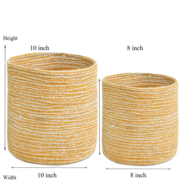 Yellow_Braided_Cotton_Baskets_|_Storage_Bins_Organizer_|_Laundry,_Toys_&_Planter_Basket-_Set_of_2_(10,_8_Inch)_-_Yellow