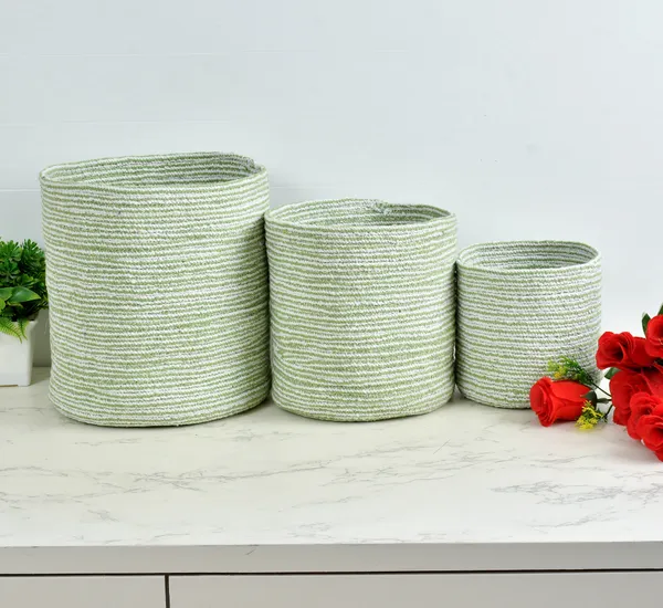 Green_Braided_Cotton_Baskets_|_Storage_Bins_Organizer_|_Laundry,_Toys_&_Planter_Basket-_Set_of_3_(6,8,10_Inch)_-_Green