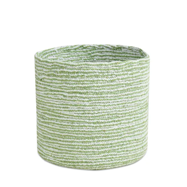 Green_Braided_Cotton_Baskets_|_Storage_Bins_Organizer_|_Laundry,_Toys_&_Planter_Basket-_Set_of_3_(6,8,10_Inch)_-_Green