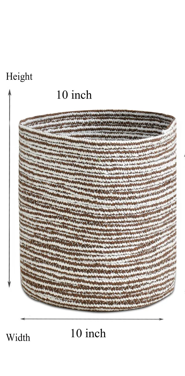 Brown_Braided_Cotton_Baskets_|_Storage_Bins_Organizer_|_Laundry,_Toys_&_Planter_Basket-_Set_of_2_(10_Inch)_-_Brown