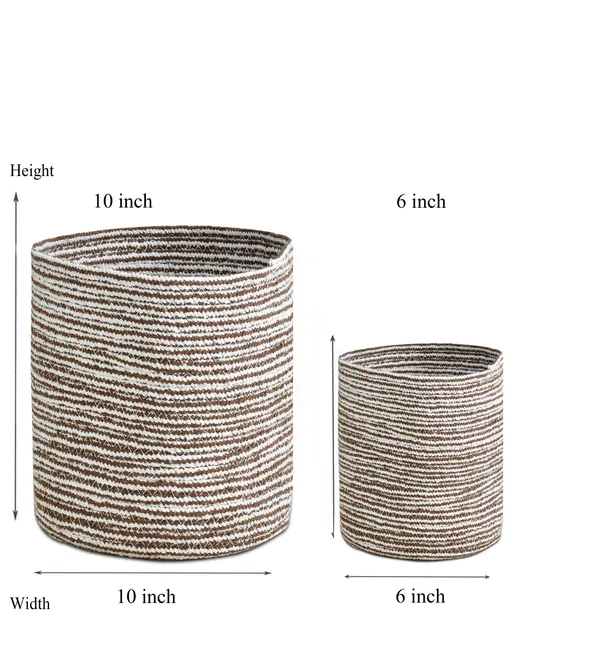 Brown_Braided_Cotton_Baskets_|_Storage_Bins_Organizer_|_Laundry,_Toys_&_Planter_Basket-_Set_of_2_(10,_6_Inch)_-_Brown