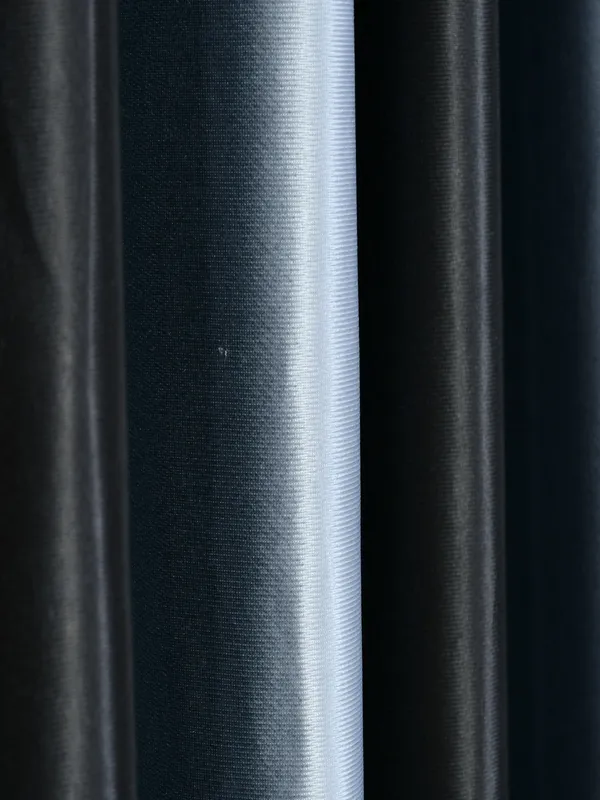 Pack_Of_2_Black_Polyester_Curtains_For_Long_Door/Door/Window