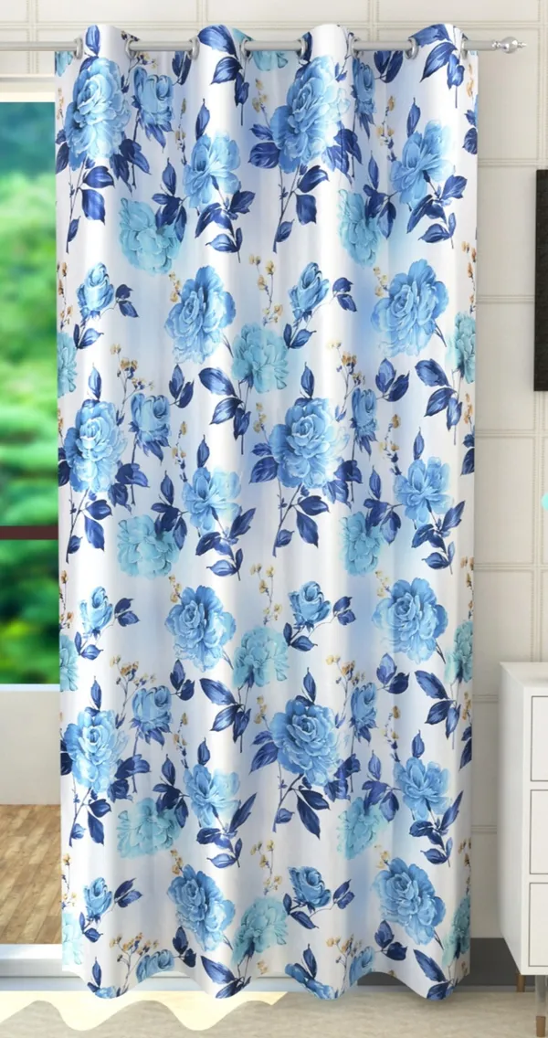 Blue_Pack_of_2_Polyester_Floral_Room_Darkening_Curtain_Panel_for_Door,_Window,_Long_Door