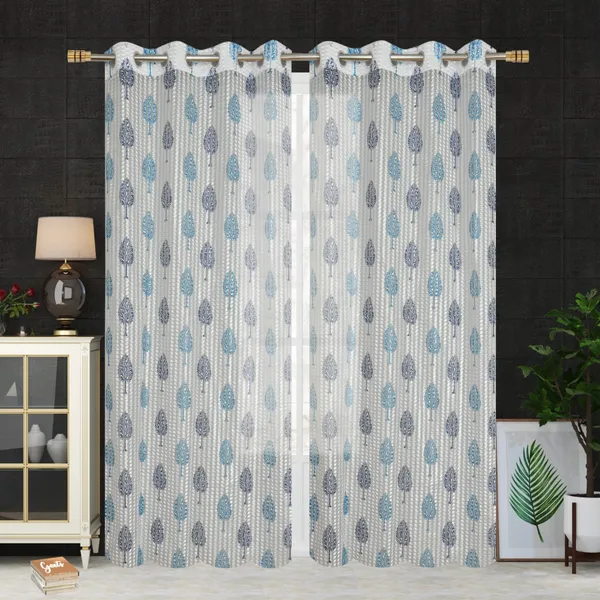 Pack_Of_2_Blue_Polyester_Curtains_For_Long_Door/Door/Window