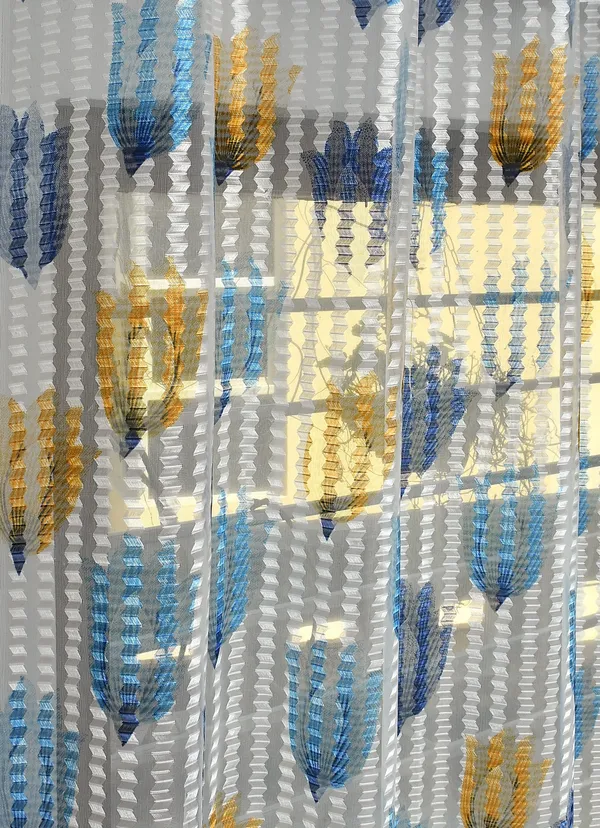 Pack_Of_2_Blue_Polyester_Curtains_For_Long_Door/Door/Window