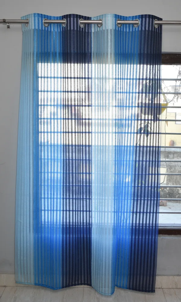 Pack_Of_2_Blue_Polyester_Curtains_For_Long_Door/Door/Window